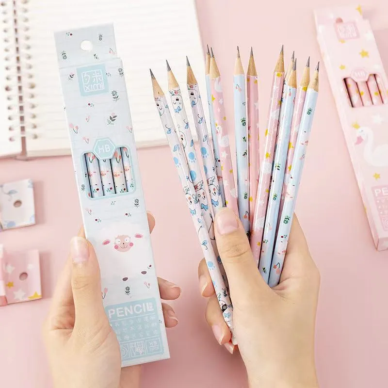 10PCS/Box HB pencil with eraser #PP5402