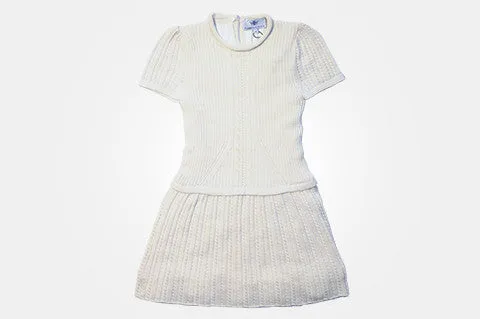 Alexandra Cream Knit Dress