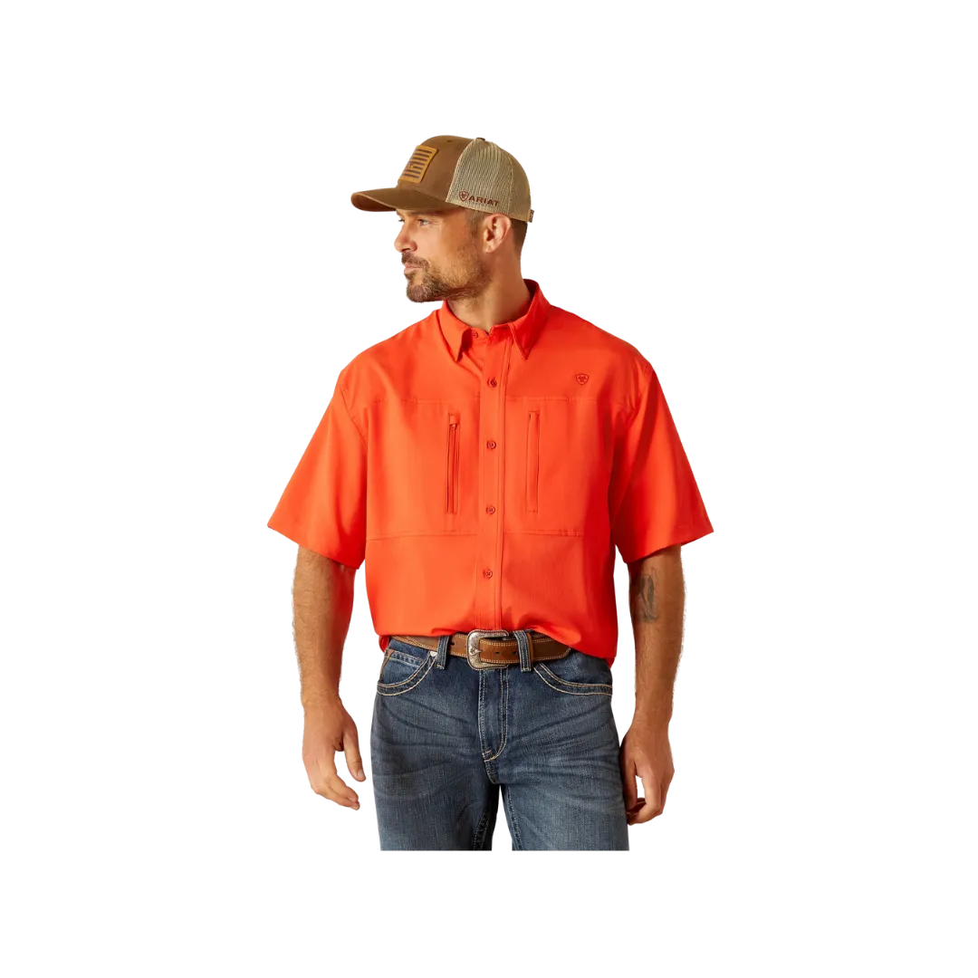 Ariat Men's Venttek Classic Fit Button Down Grenadine Shirt