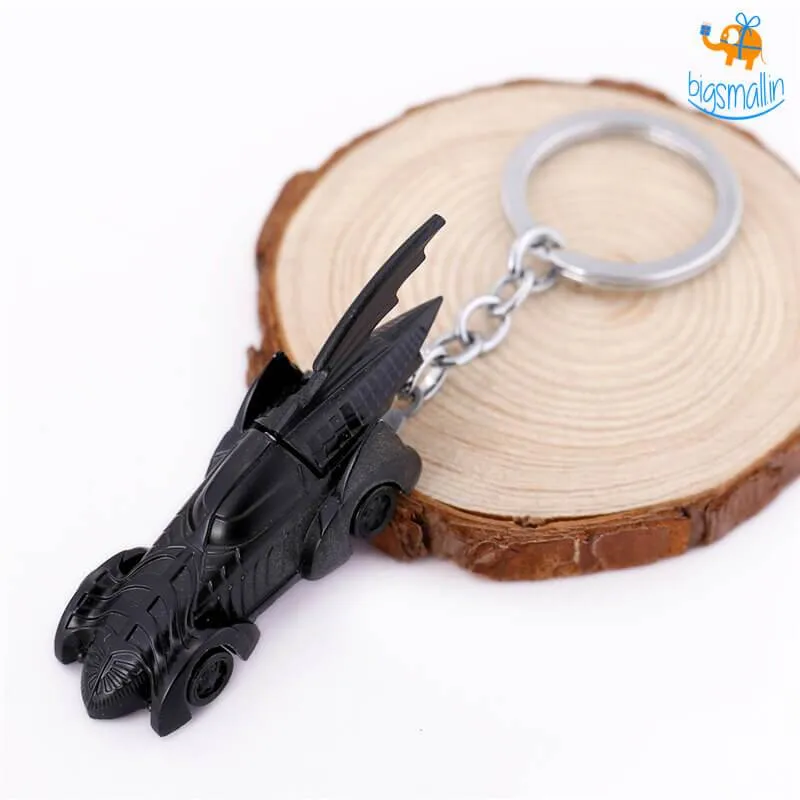 Batman V Superman Batmobile Keychain