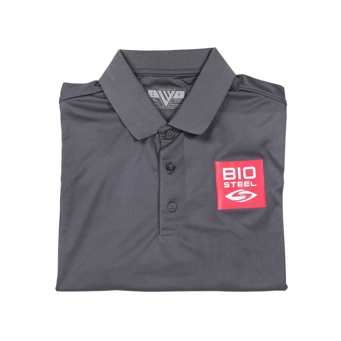 BioSteel Charcoal Polo (Dwayne)