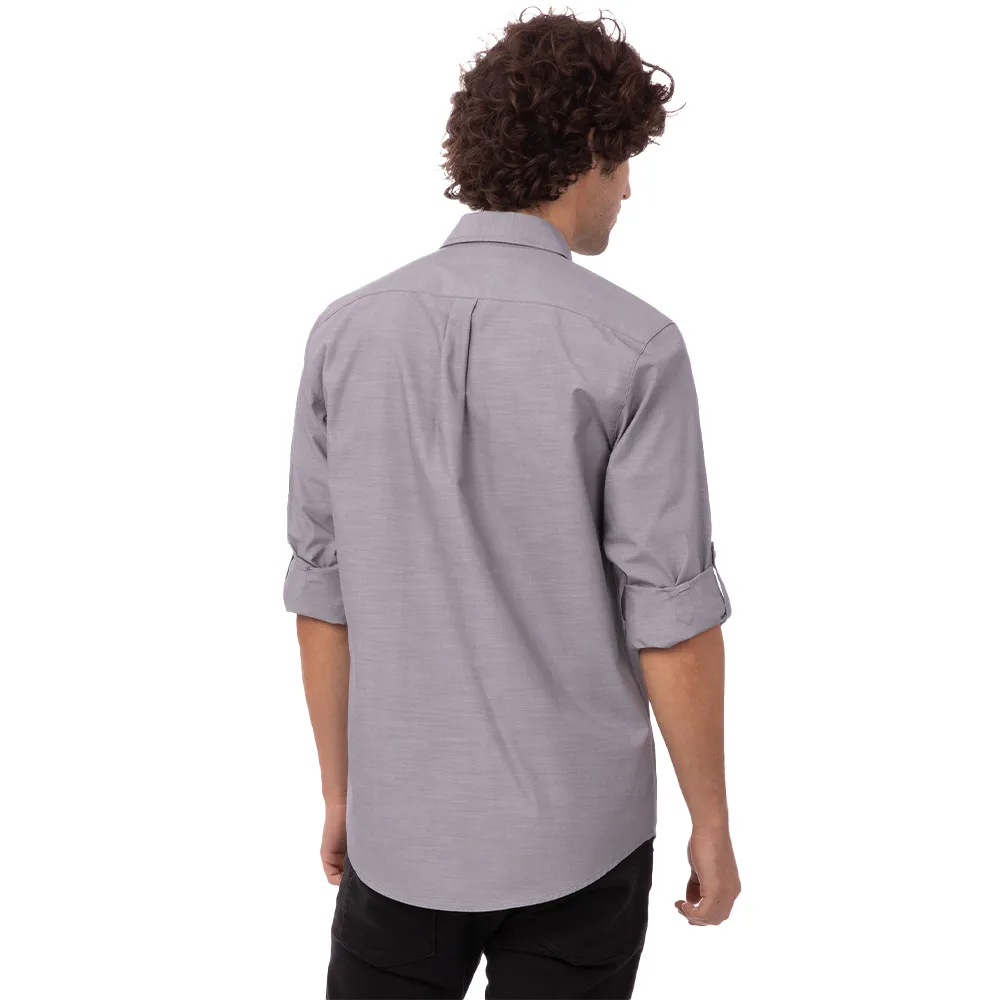 CHAMBRAY SHIRT - Grey