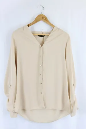 Dorothy Perkins Brown Blouse 8