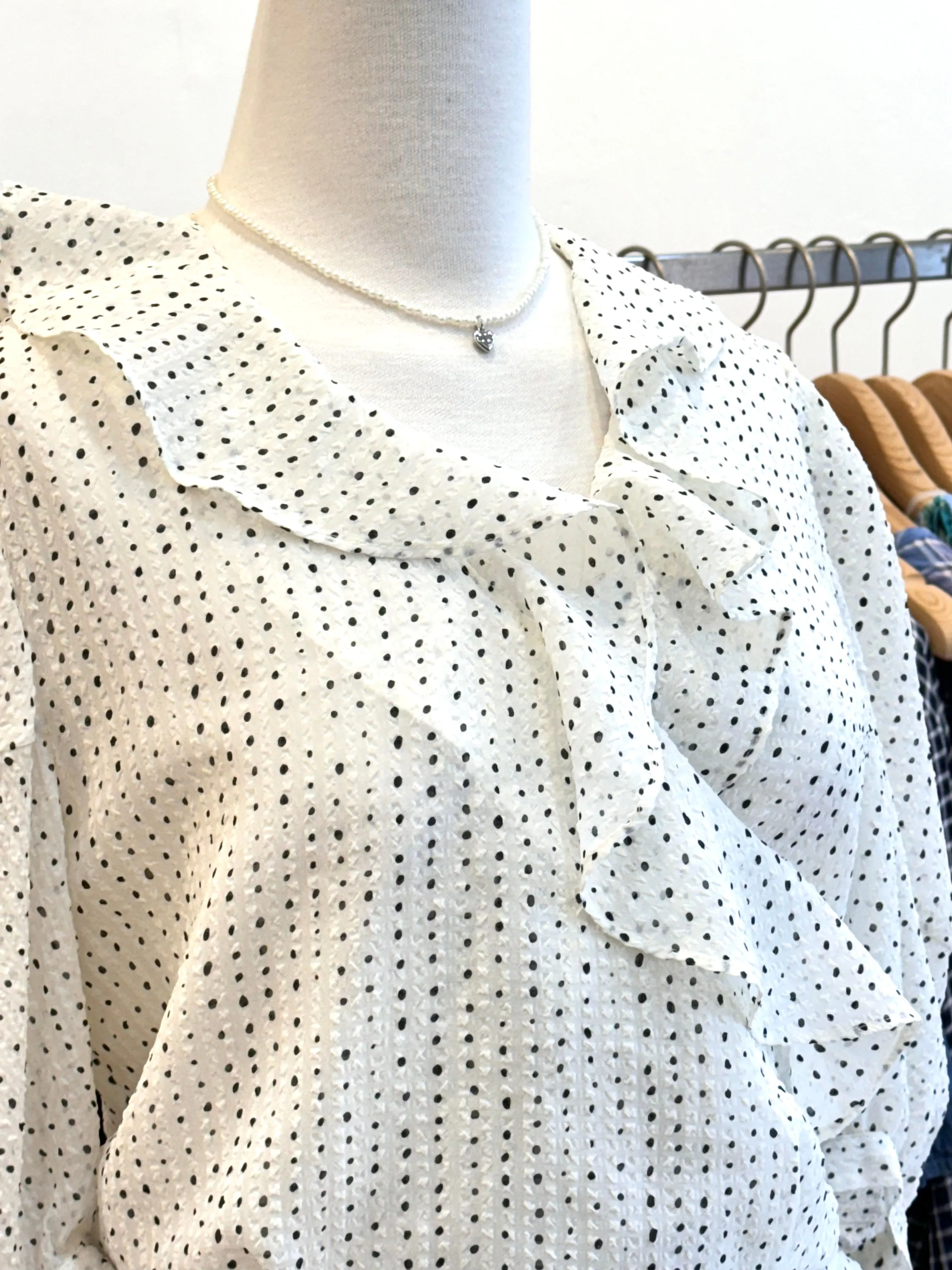 Falbala Dots White Shirt