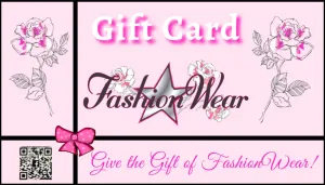 FashionWear GIFT CARDS