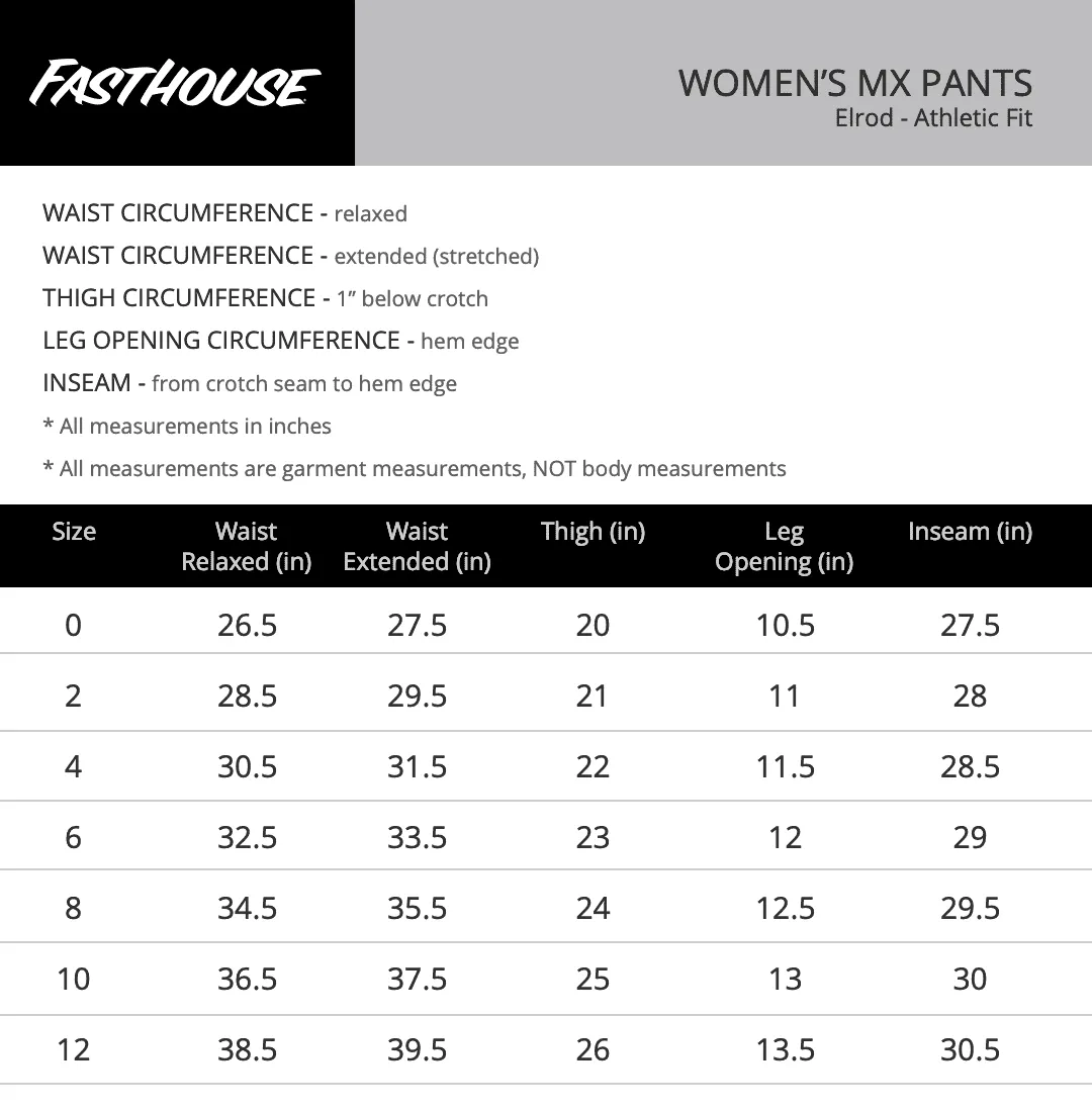 Fasthouse Elrod Golden Women's Pants