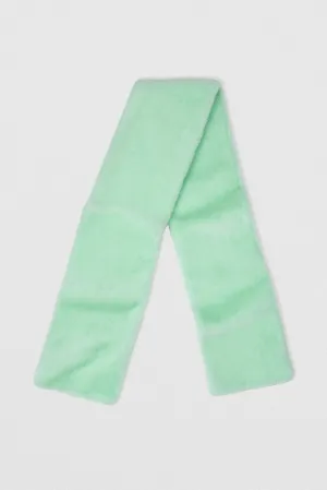 Fletcher Scarf Mint Faux Fur