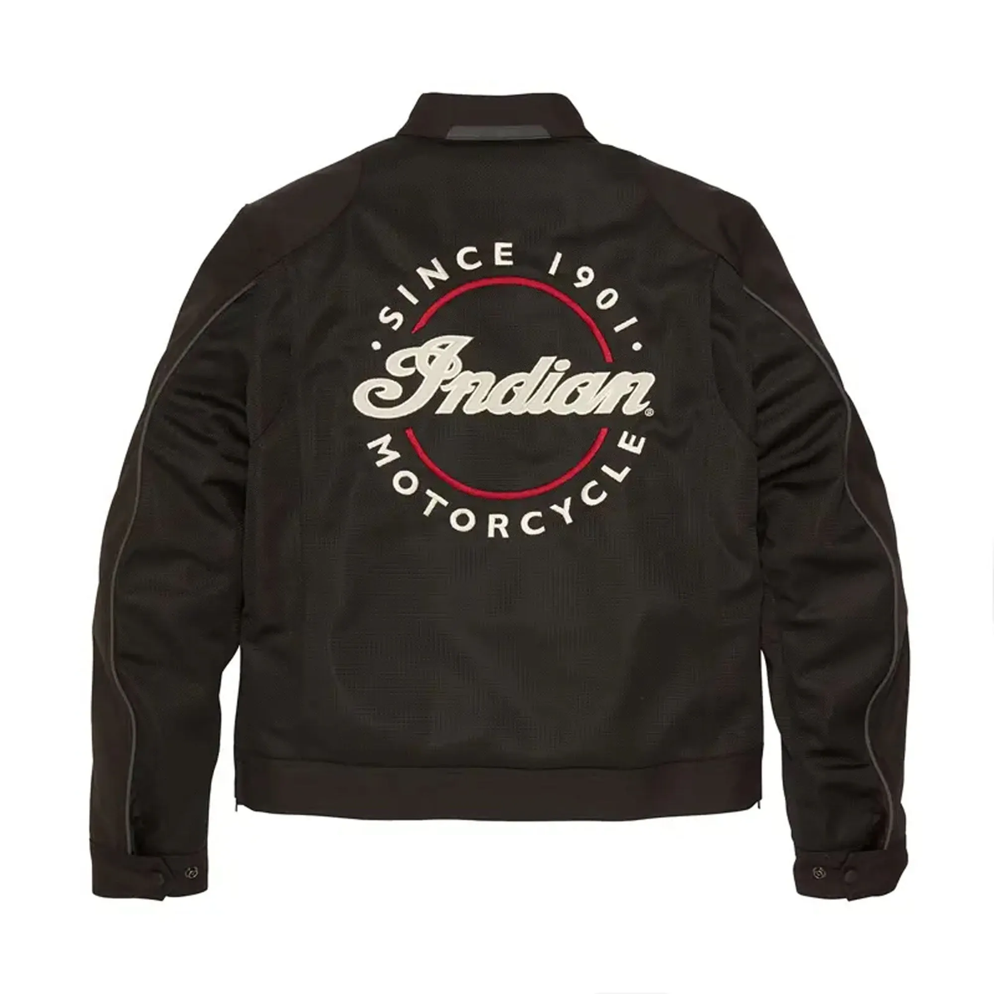 Indian Motorcycle Mens Milestone Mesh Jacket Black