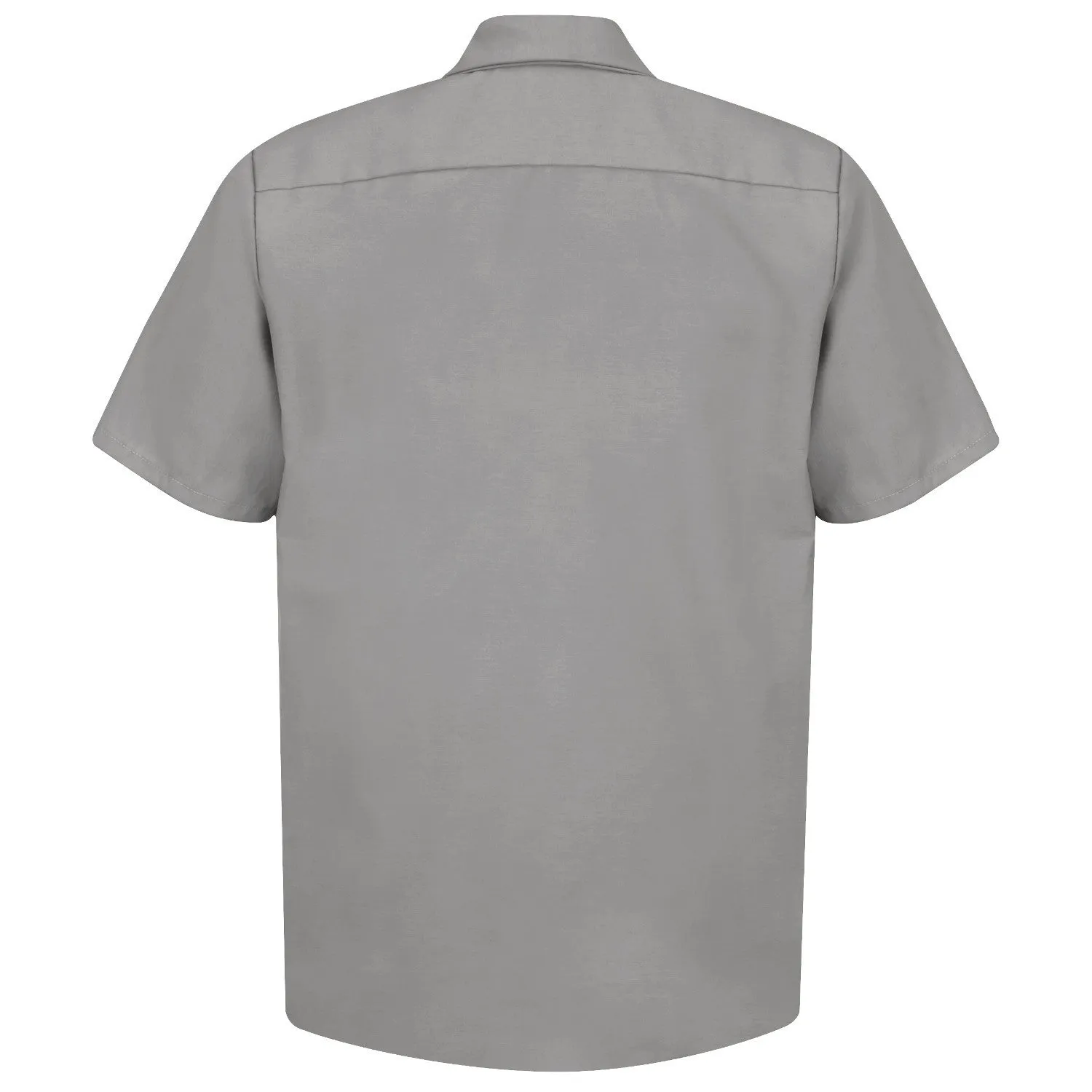 Industrial Work Shirt Short Sleeve - Light Gray