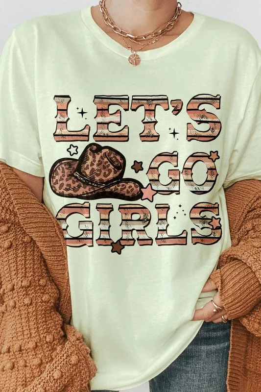 Lets Go Girls Western Graphic Tee