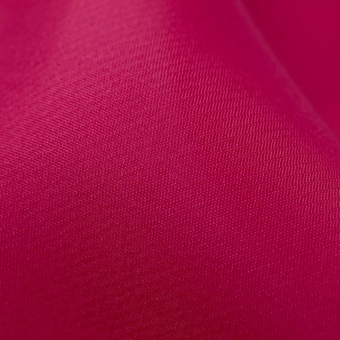 Magenta Silk Gazar Fabric