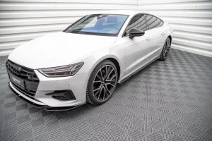 Maxton Design - SIDE SKIRTS DIFFUSERS AUDI A7 C8 (2018-)