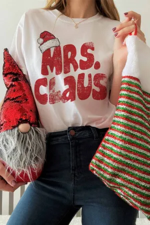 MRS. CLAUS GRAPHIC TEE PLUS SIZE