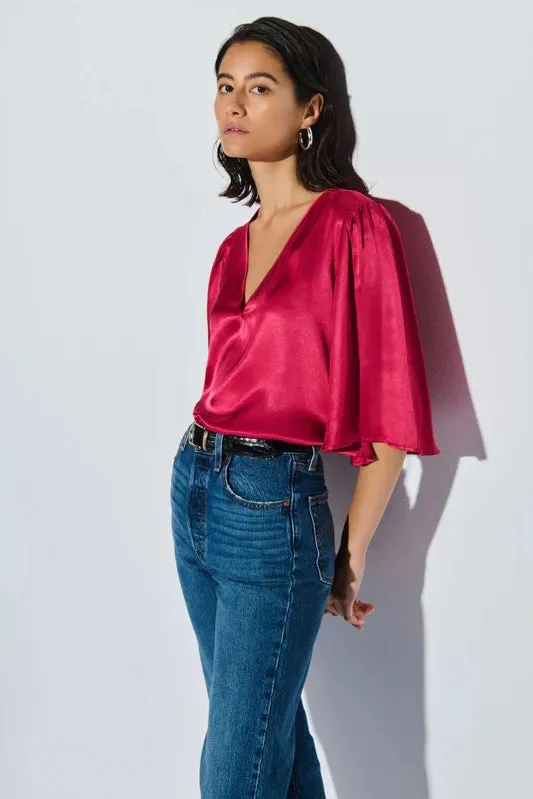 Nation Mel V-Neck Blouse