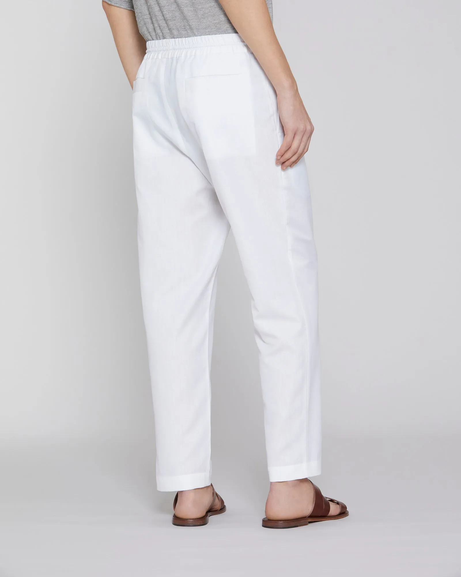 Paloma Trousers White