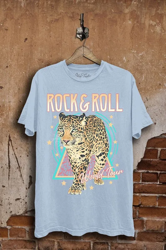 Rock & Roll World Tour Graphic Tee