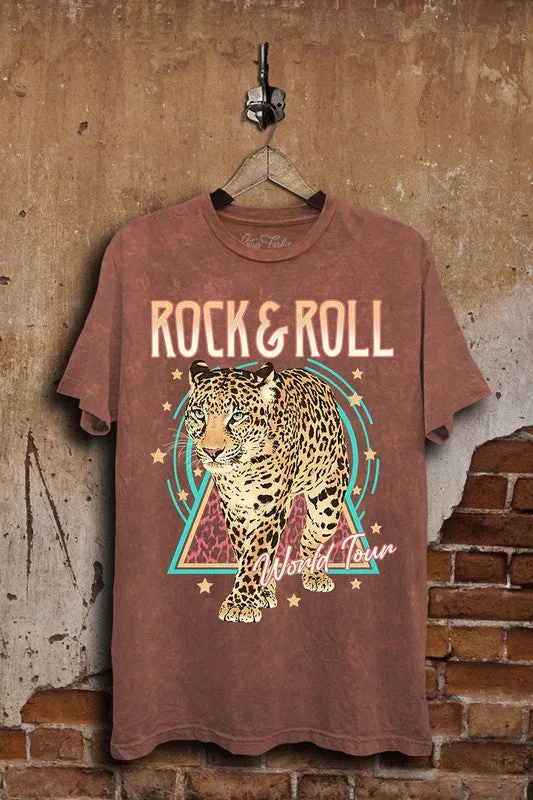 Rock & Roll World Tour Graphic Tee