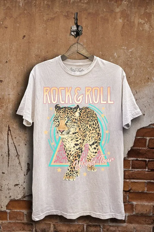 Rock & Roll World Tour Graphic Tee