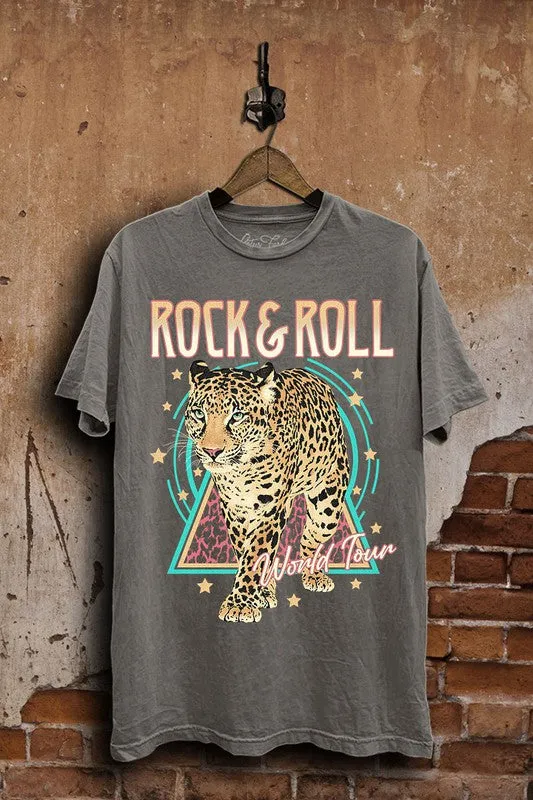 Rock & Roll World Tour Graphic Tee