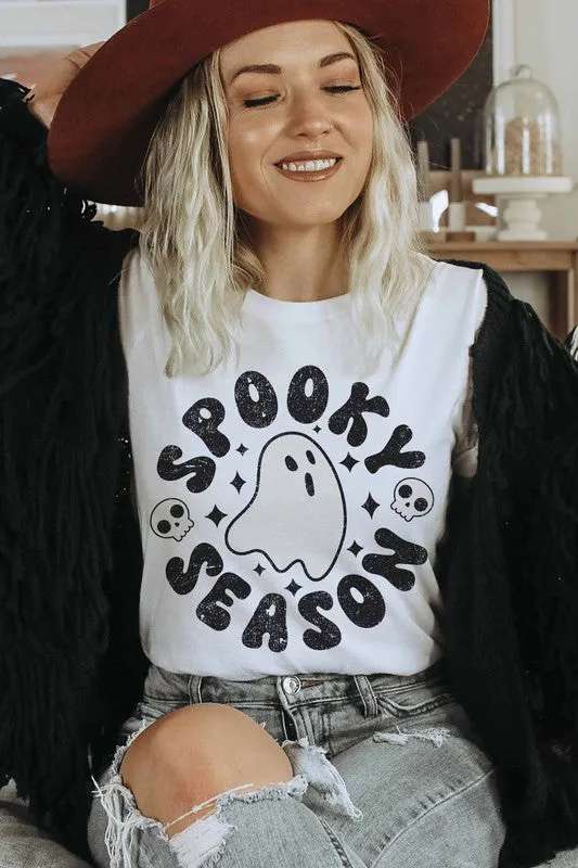 SPOOKY SEASON GRAPHIC TEE PLUS SIZE