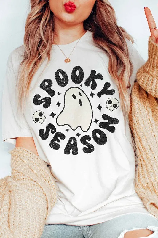 SPOOKY SEASON GRAPHIC TEE PLUS SIZE