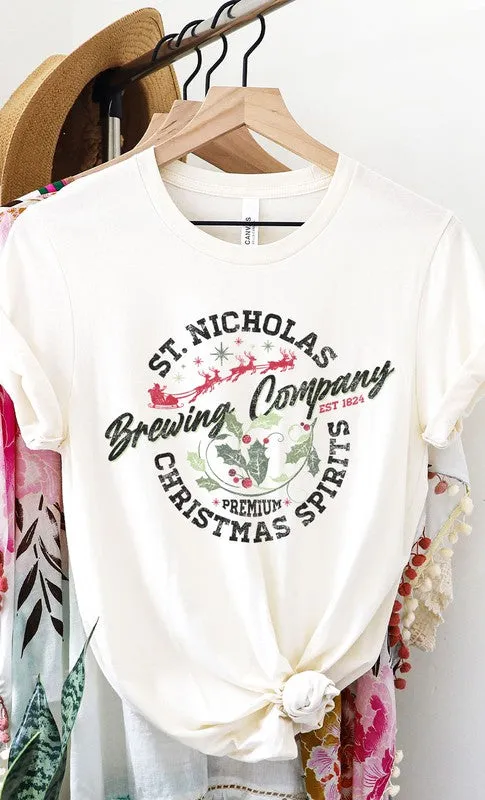 St Nicholas Brewing Company PLUS Graphic Tee