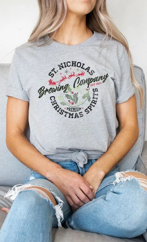 St Nicholas Brewing Company PLUS Graphic Tee