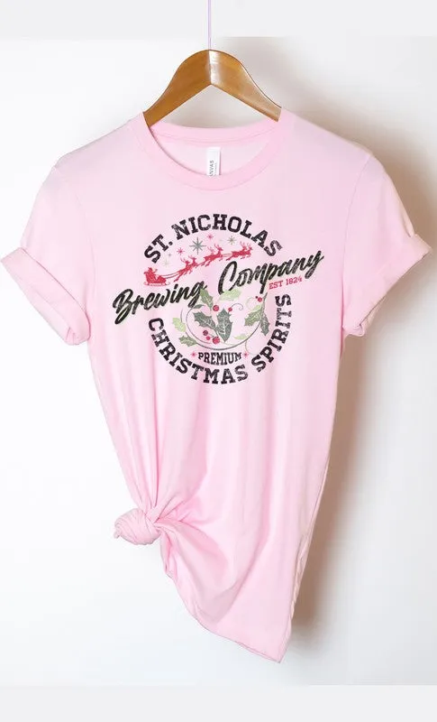 St Nicholas Brewing Company PLUS Graphic Tee