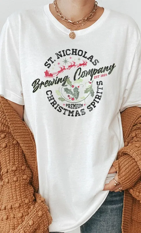 St Nicholas Brewing Company PLUS Graphic Tee