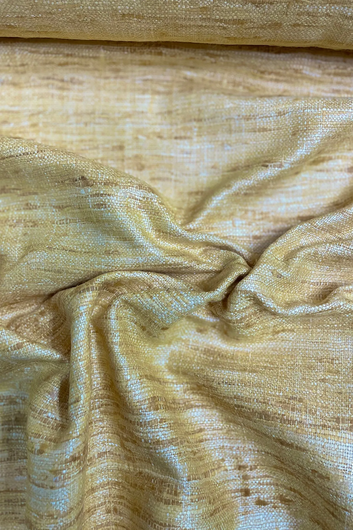 Sunset Gold Silk Tussah