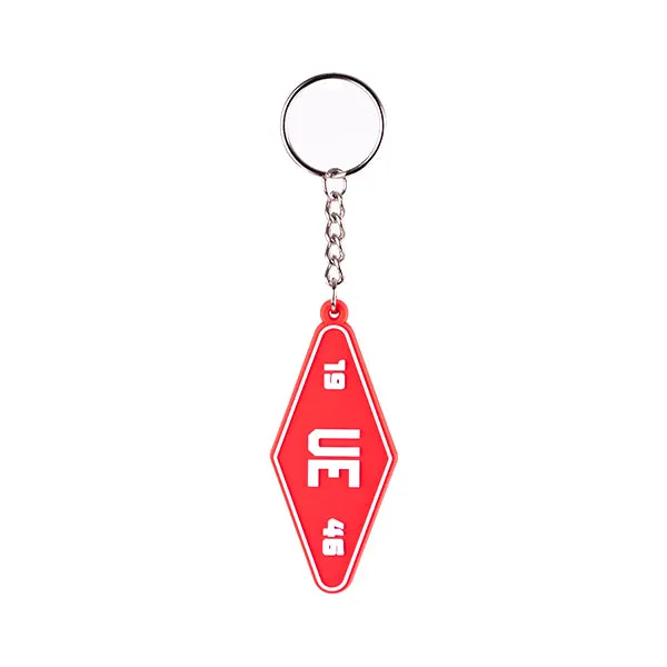 UAAP Merchandise Soft PVC Customized 2D Printed UE Keychain