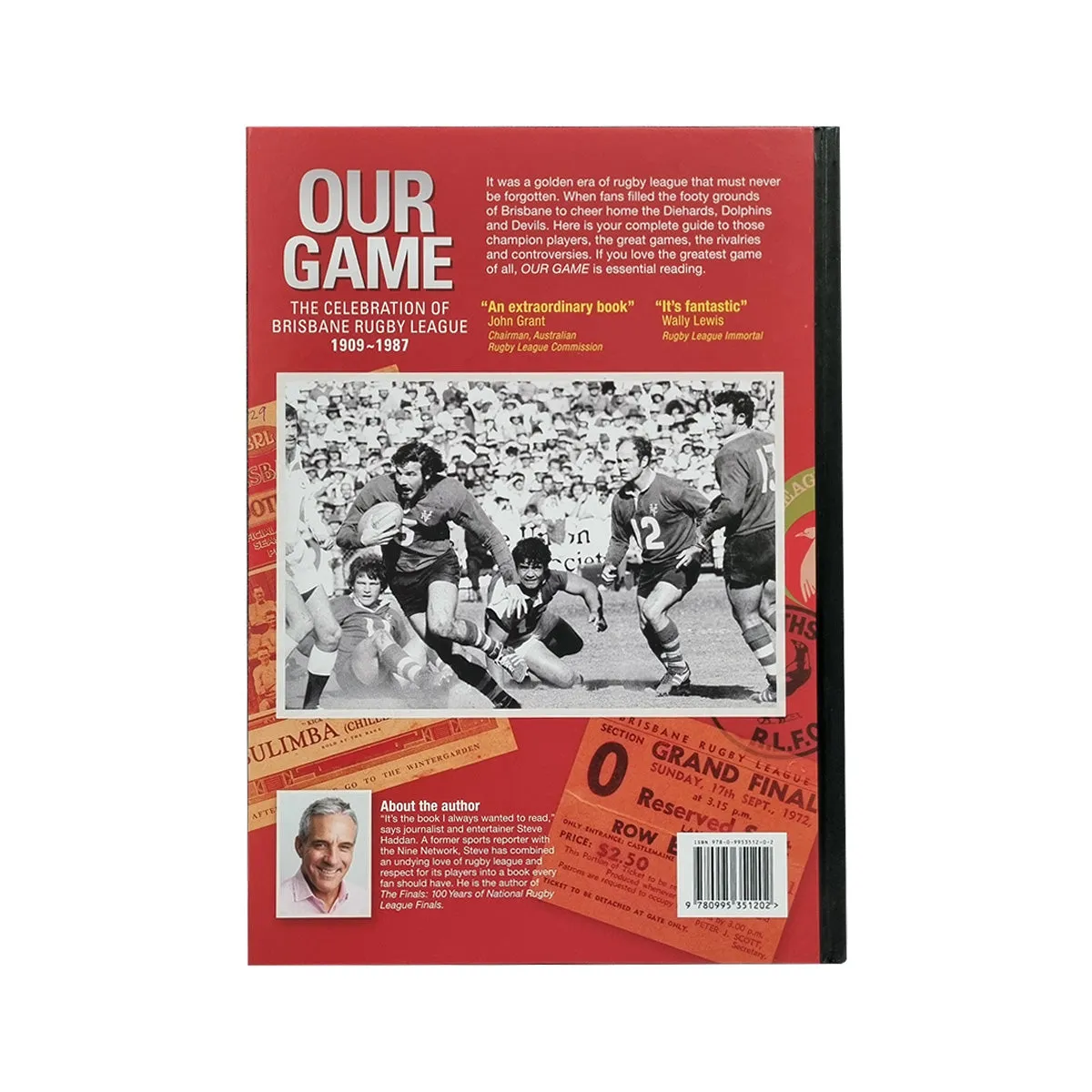 Vermeer "Our Game" Rugby League Book